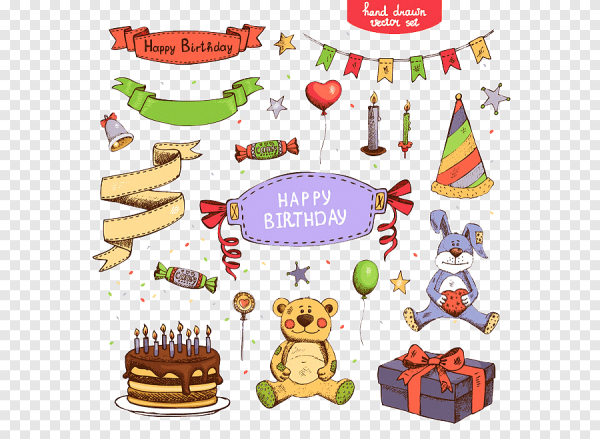 Рисунки для наклеек на др