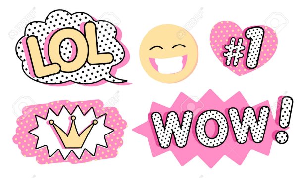 Кукла ЛОЛ надпись