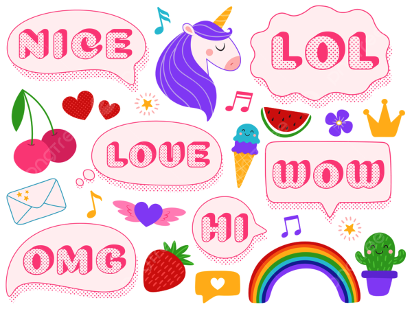 Стикеры ЛОЛ куклы омг