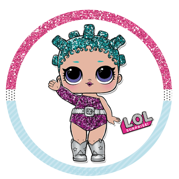 Значок ЛОЛ куклы
