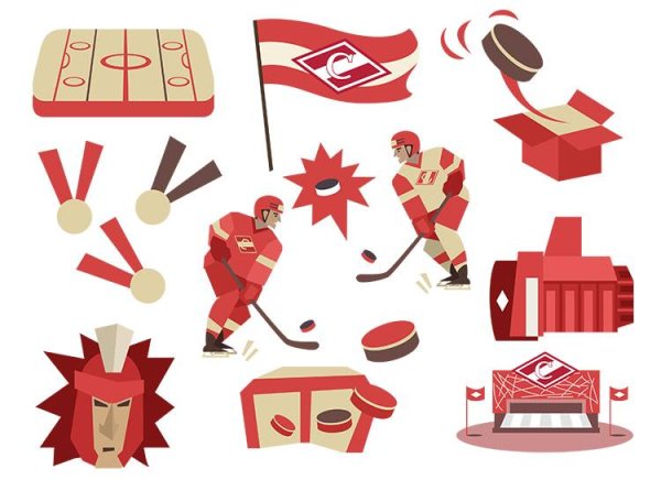 Стикерпак Спартак