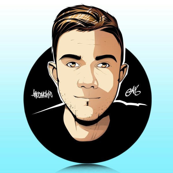 Портрет Яникса карандашом