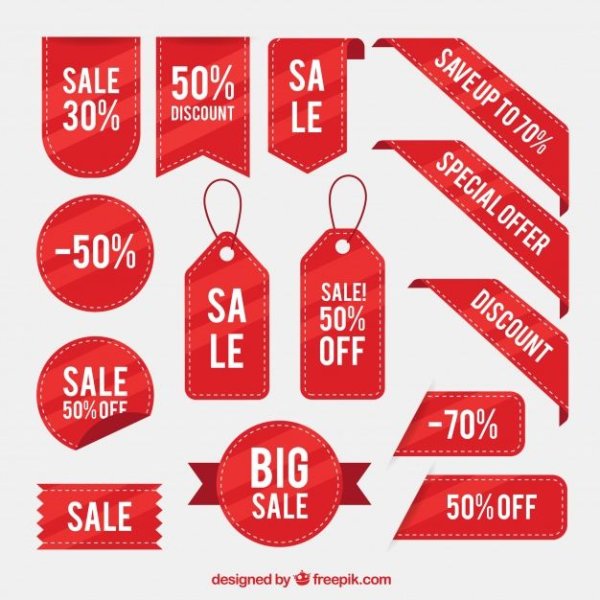 Вектор значки sale