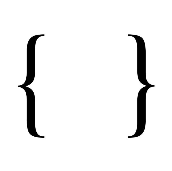 Фигурная скобка