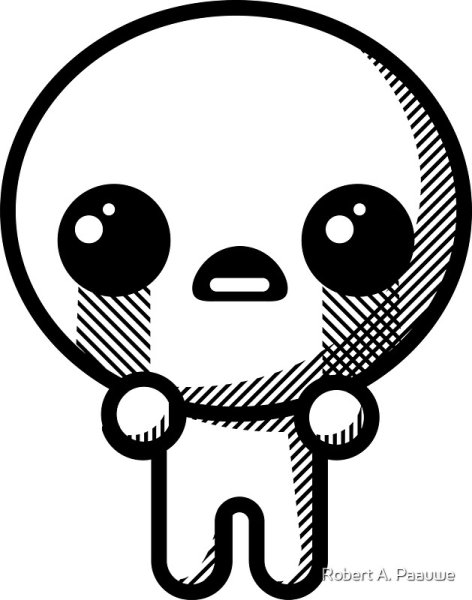 The Binding of Isaac наклейки