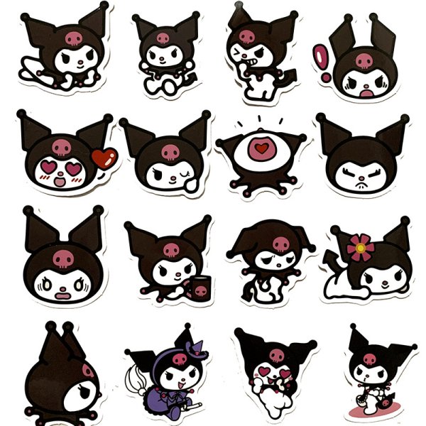 Kuromi hello Kitty Стикеры