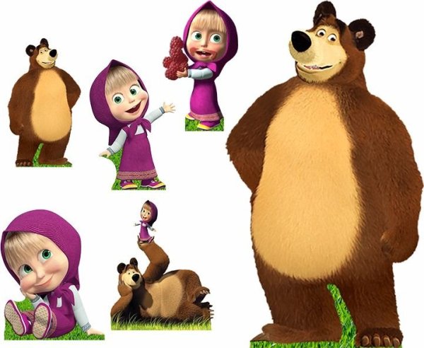 Маша и МЕДВЕДЬДЛЯ ТОПЕРОВ