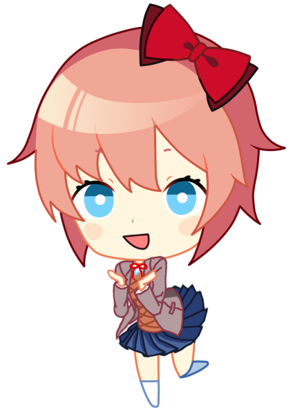 Нацуки доки доки Стикеры