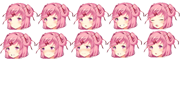 Моника Юри Нацуки Сайори Чиби