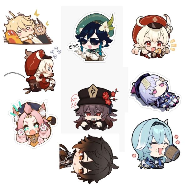 Чунь Юнь Стикеры