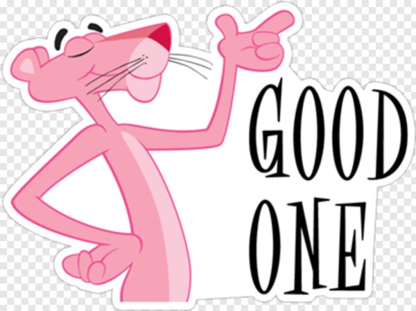 Розовая пантера Стикеры