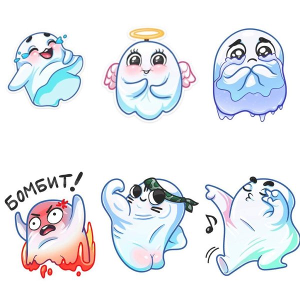Рисунки Стикеры ВК