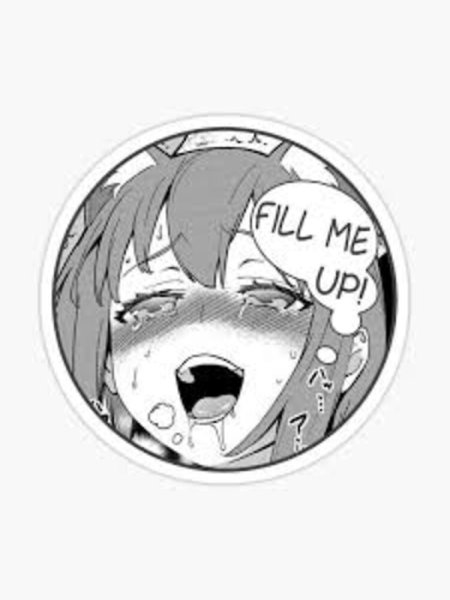 Наклейки с вайфу Zero two