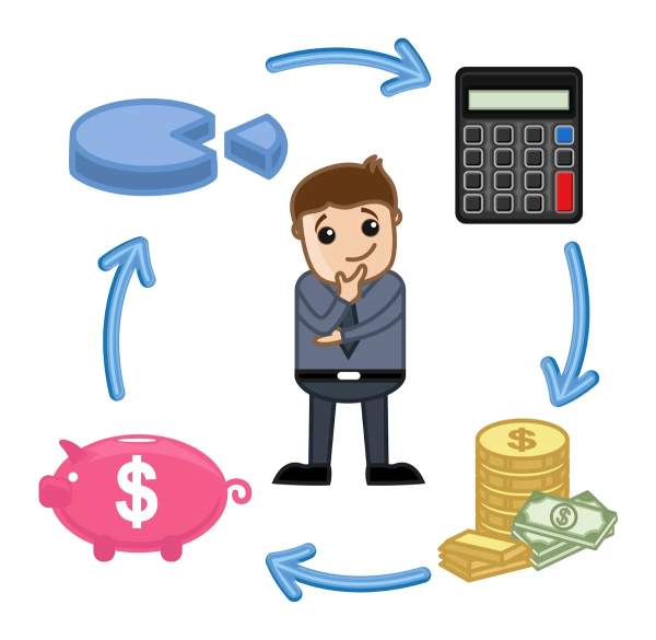 Затраты иллюстрация