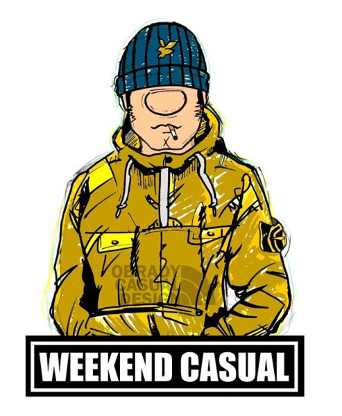 Мультяшный Кэжуал