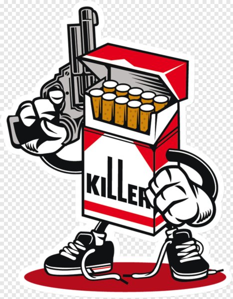 Стикер с сигарой