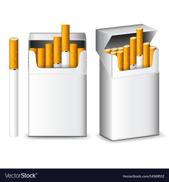 Пачка сигарет вектор