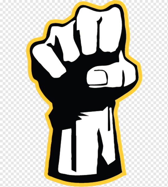 Сжатый кулак символ