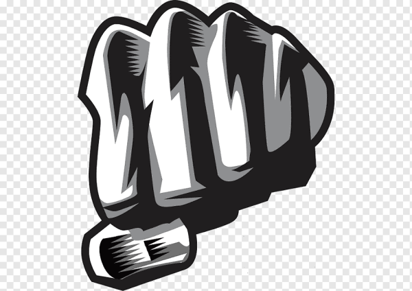 Кулак наклейка