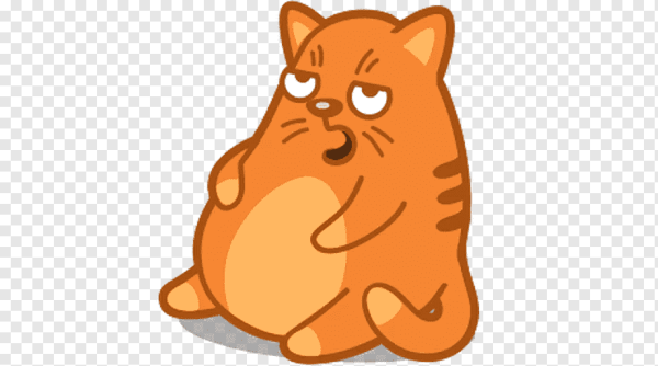 Стикер Обжора