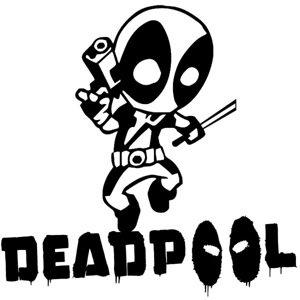 Наклейки Дэдпул