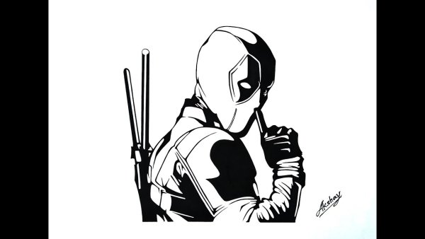 Стикеры Дэдпул