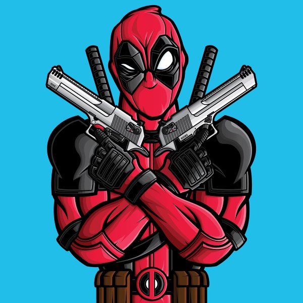 Стикеры Дэдпул