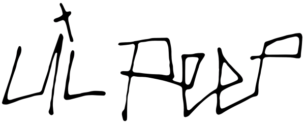 Lil Peep надпись