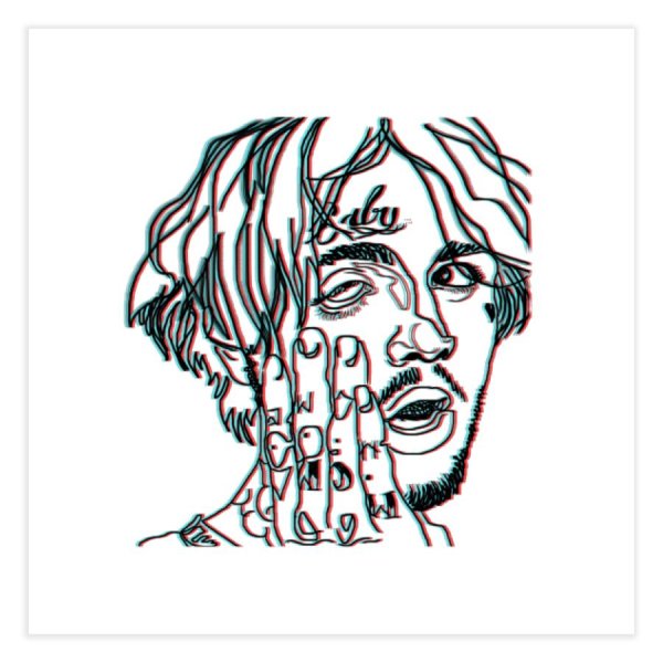 Лил пип рисунок