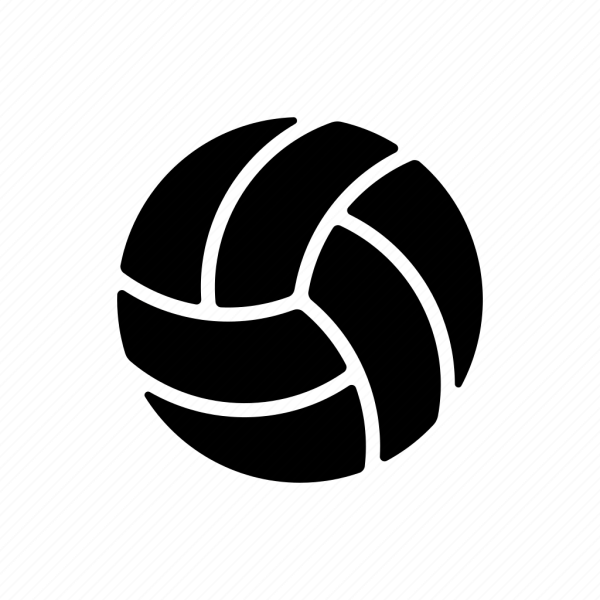 Наклейка на авто волейбольный мяч