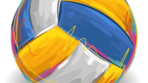 Волейбольный мяч вектор