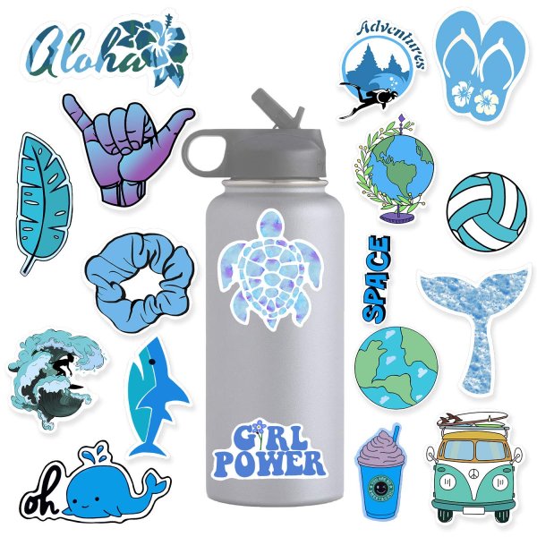 Синие медицинские Стикеры