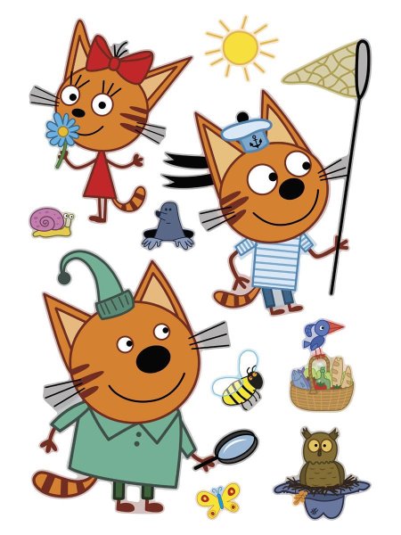 Три кота Коржик Карамелька