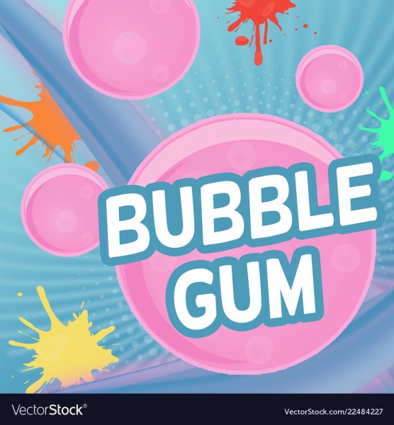 Бабл гам этикетка