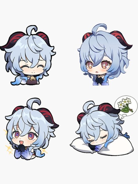 Мона Геншин Chibi