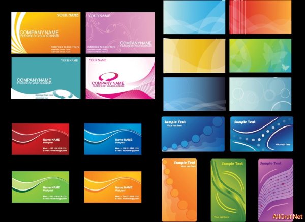 Визитка шаблон