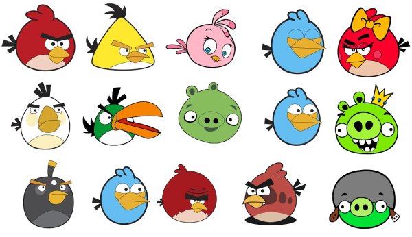 Angry Birds svg