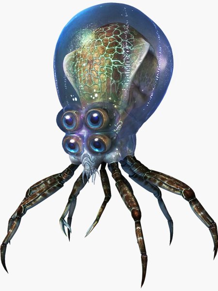 Кальмарокраб в Subnautica