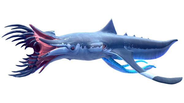 Акула кальмар субнаутика