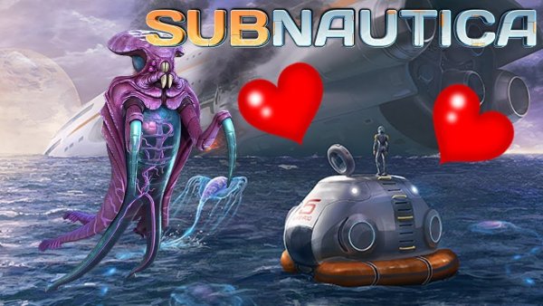 Subnautica Warper рисунок