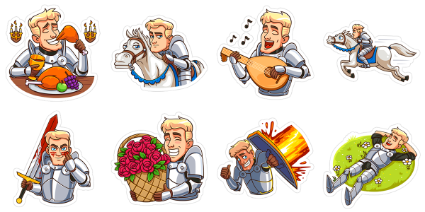 Интересные Стикеры