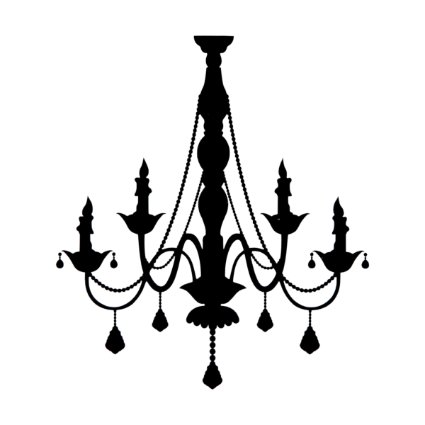 Люстра силуэт