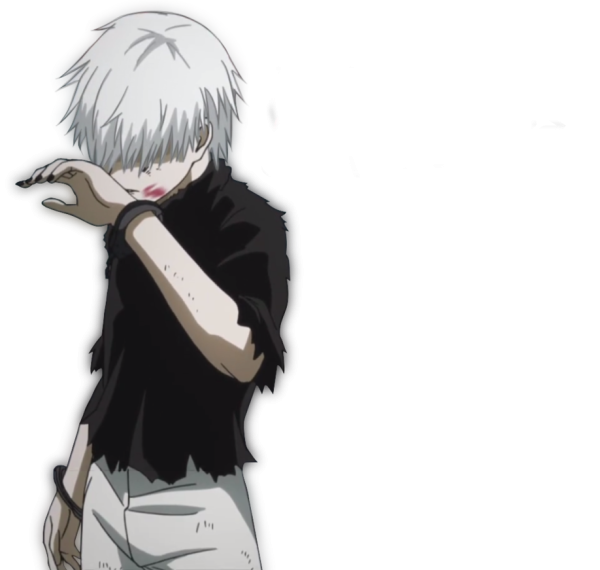 Канеки Кен на прозрачном фоне