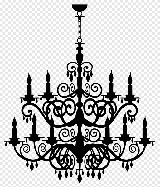 Светильник силуэт