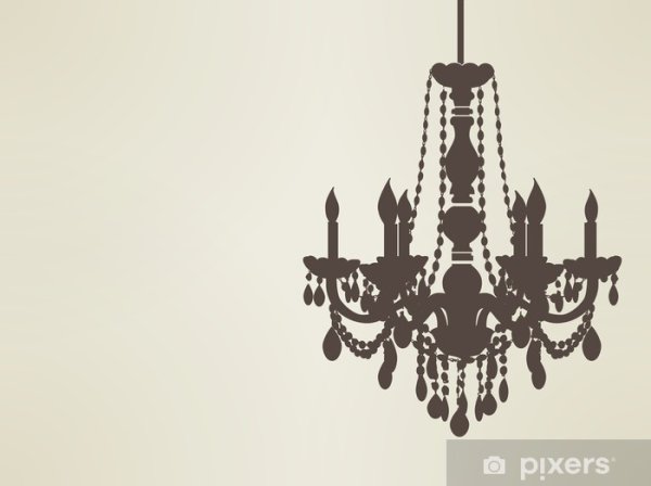 Люстра в театре рисунок