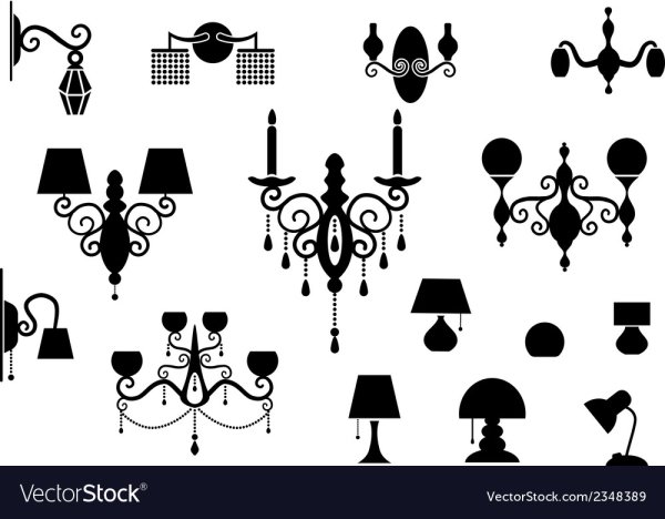 Светильник силуэт