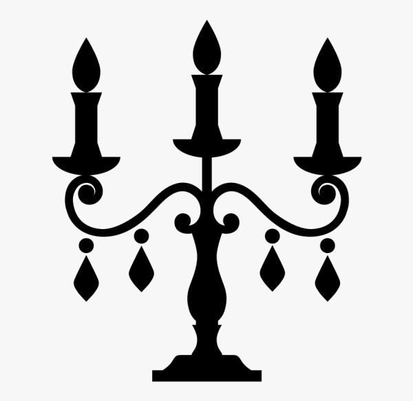 Люстра трафарет