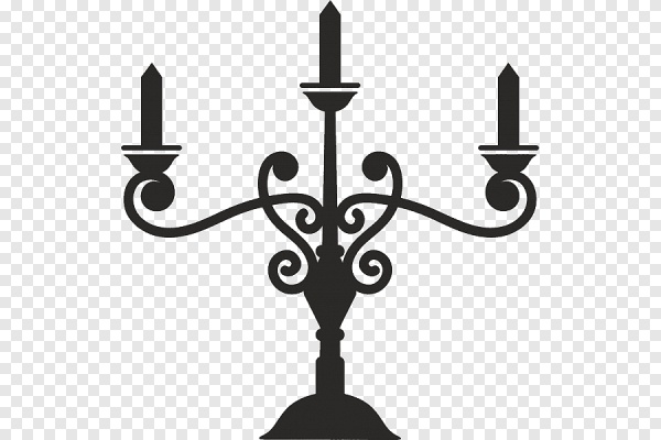 Подсвечник силуэт