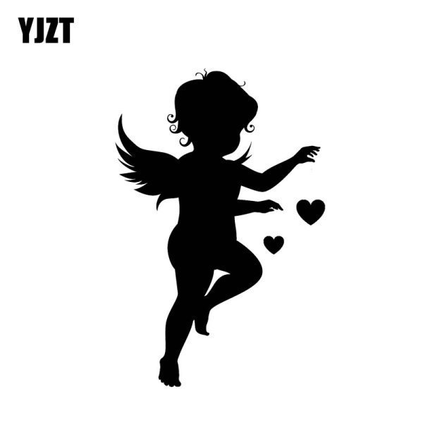 Силуэт человека с крыльями