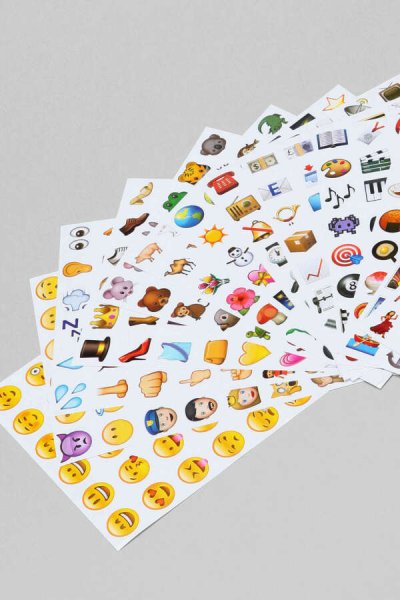 Стикеры черно белые